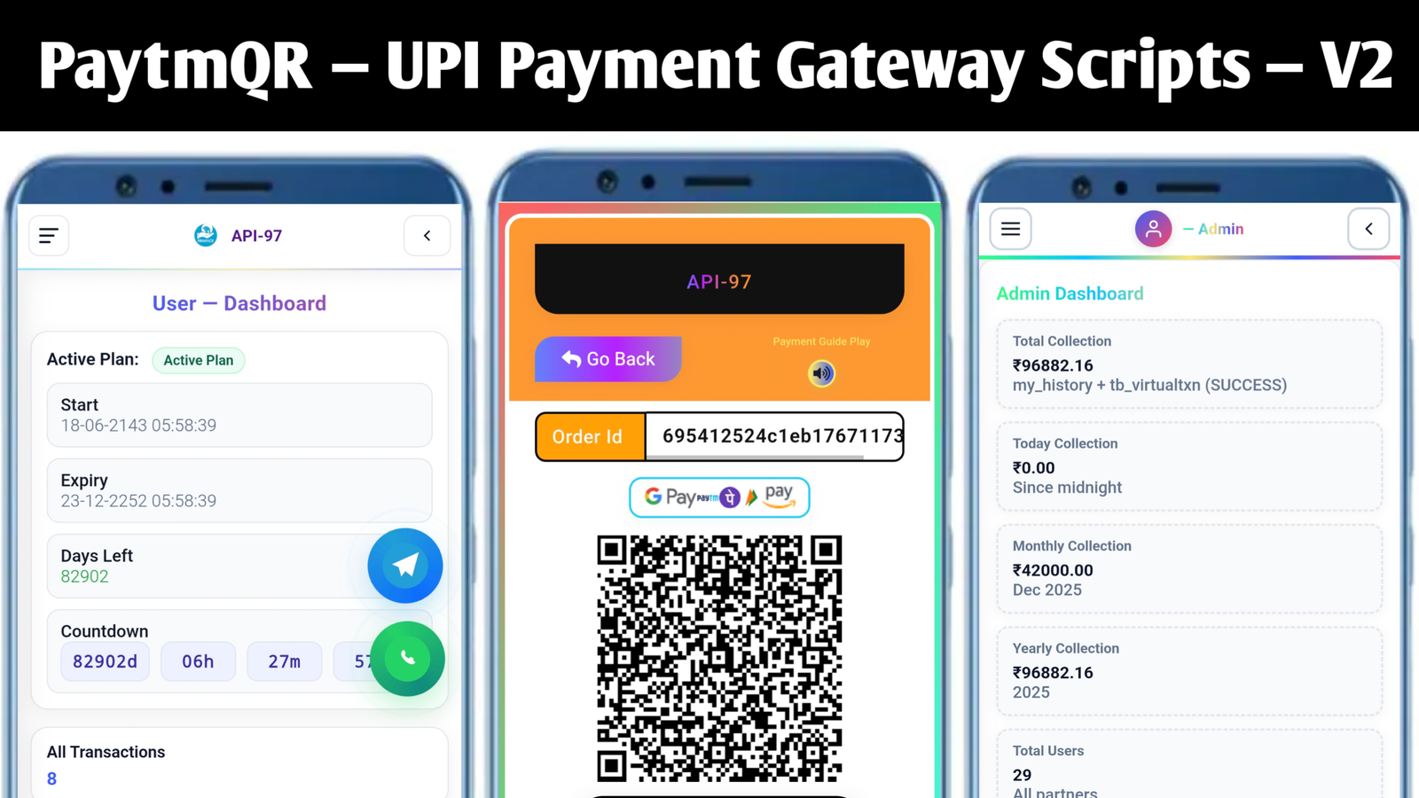 Paytm_Business QR Payment Gateway Script — V2 Ultra Themes